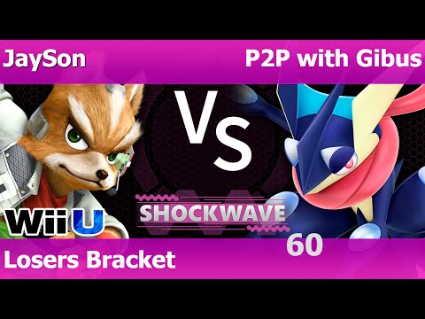 SW 60 Smash 4 - JaySon (Fox) vs P2P with Gibus (Greninja) - Losers Bracket