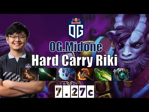 [RAMPAGE] Riki | OG.midone | Hard Carry Riki | 7.27c Gameplay Highlights