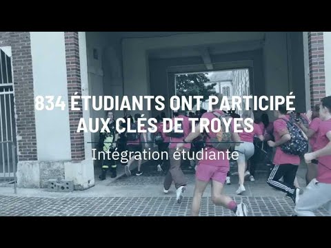 834 étudiants ont participé aux clés de Troyes