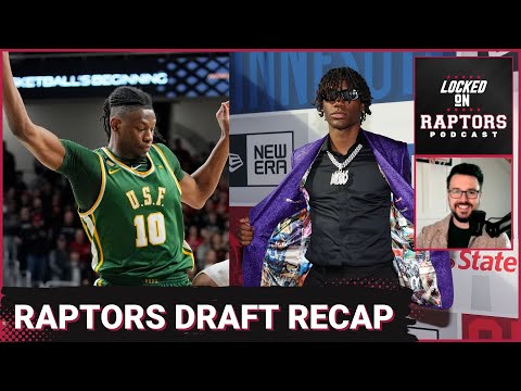 Toronto Raptors 2024 NBA Draft Recap | Back to roots on Day 2 | Kings trade | Ja'Kobe Walter 101