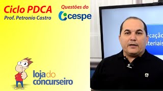✔ Ciclo PDCA - Questões CESPE - Petronio Castro - Loja do Concurseiro