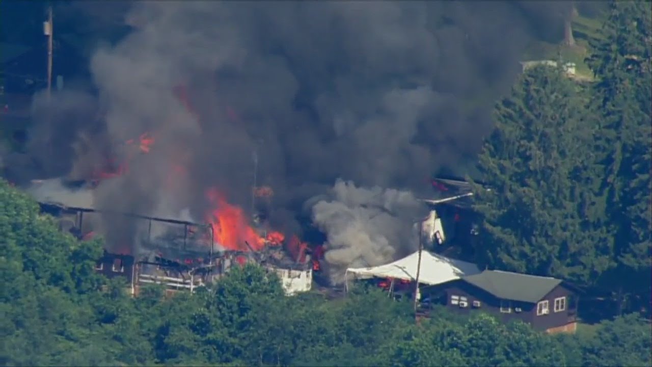 LIVE: Massive fire destroys Maryland summer camp