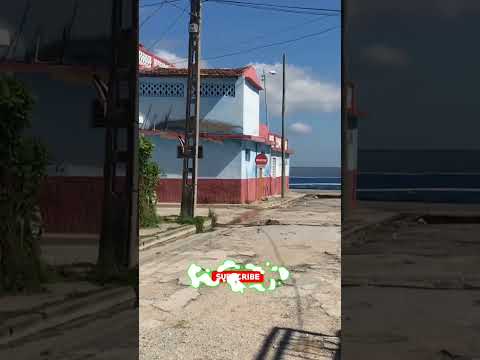 🇨🇺#puertopadre y llegamos al Malecón por la Vicente García  #lastunas #cuba #travel