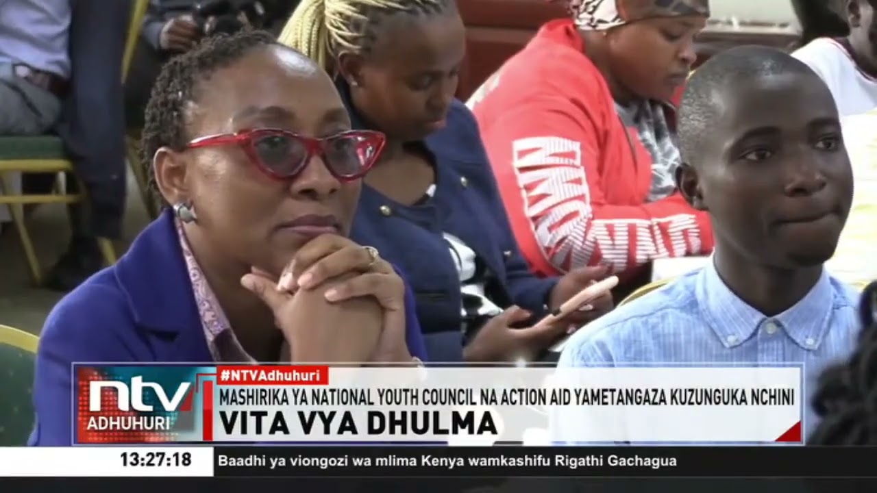 National Youth Council and ActionAid provide nationwide training to address gender-based violence.