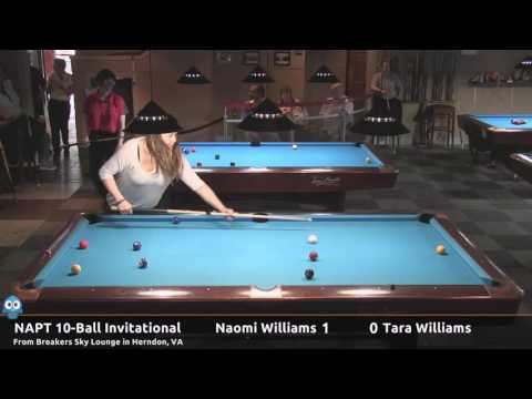 Naomi Williams vs Tara Williams - NAPT Inaugural 10-Ball Invitational
