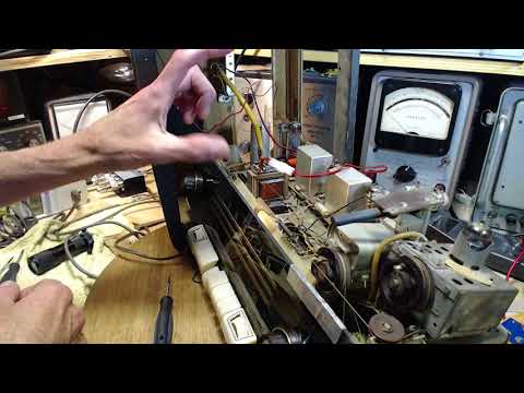 Nordmende Turandot Video#5 - Tweeter and Magic Eye