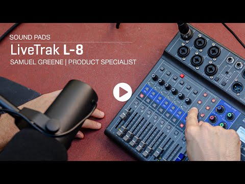 Zoom LiveTrak L-8 8-channel Digital Mixer / Recorder Zoom LiveTrak L-8 8-channel Digital Mixer / Recorder