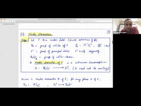 The arithmetic of Hecke characters and their L-functions.