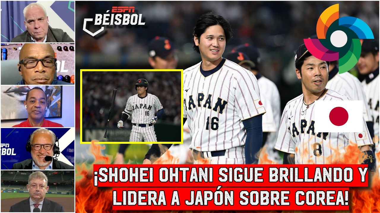 SHOHEI OHTANI ES EL MEJOR y lo demuestra en cada juego del CLÁSICO MUNDIAL con JAPÓN | ESPN Beisbol