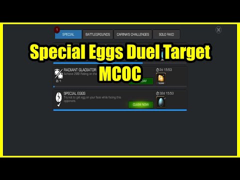 Special Eggs Duel Target MCOC