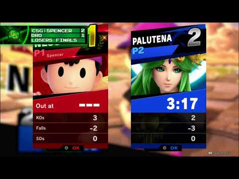 FreeFall #41 - Dro (Palutena) VS CsG | Spencer (Ness) - Losers Finals