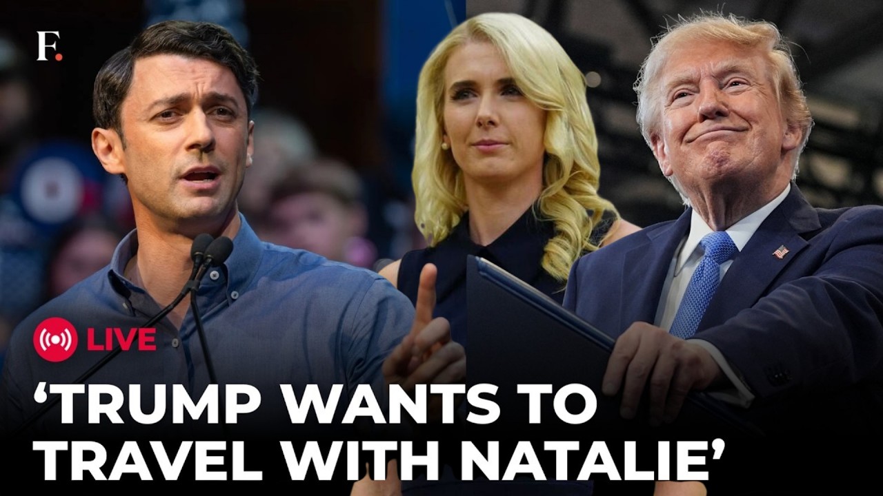 Jon Ossoff Blasts Trump LIVE: ‘He Sleeps Through Meetings, Golfs & Trades Stocks’ | US | US News