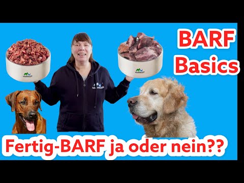 Fertig-BARF ? Sinnvoll oder nicht? Wir klären auf, wie du deinen Hund richtig ernährst.