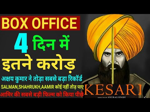 Kesari Box Office Collection Day 4,Kesari 4th Day Box Office Collection, Akshay Kumar, Parineeti c Video