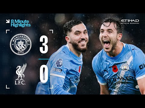 EXTENDED HIGHLIGHTS | City 3-0 Liverpool | Doku stars as City beat Liverpool!