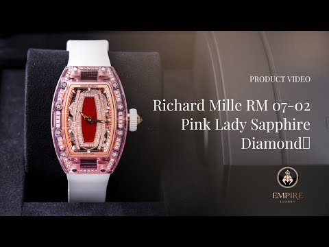 Richard Mille RM 07-02 Pink Lady Sapphire Diamonds - Siêu Phẩm Đồng Hồ Trị Giá Tỷ Đồng Đầy Quyến Rũ