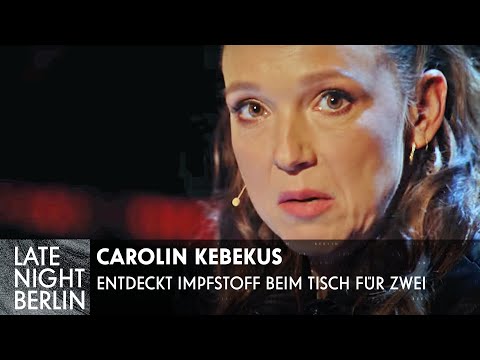 Troubled teen finds vaccine! Table for two with Carolin Kebekus | Late Night Berlin | ProSieben