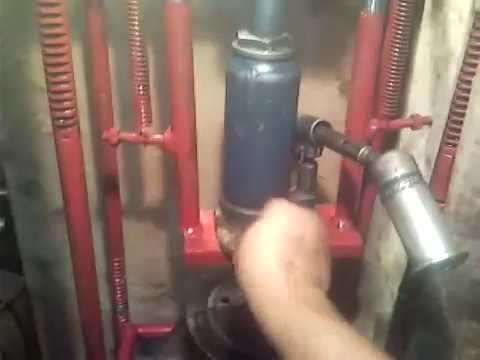 comment construire une presse hydraulique