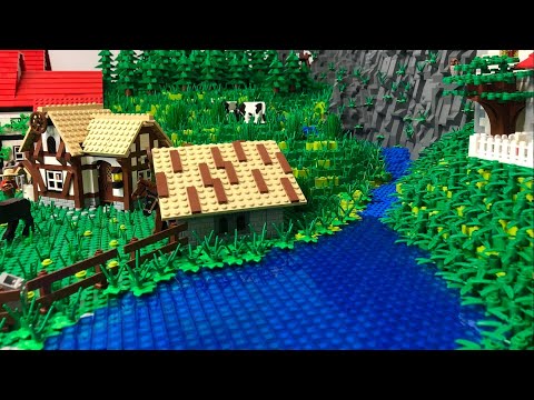 Bau einer Lego Stadt Teil 57. - See und Wasser
