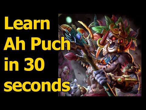 HOW TO PLAY AH PUCH IN 30 SECONDS - Quick Smite God Guide