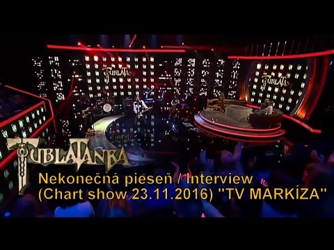 Tublatanka - Nekonečná pieseň / Interview (Chart show 23.11.2016) "TV MARKÍZA"
