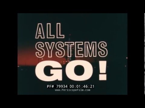 NASA 1963 PROJECT GEMINI FILM "ALL SYSTEMS GO" PROJECT MERCURY  79934 Xx