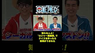 知らねェよ！〝ロジャー海賊団〟でクイズを作ったら奇問がうまれた #short #onepiece #ロジャー #ノズドン #シーガル #クイズ #PK #漫画 #仲間がいるよTube