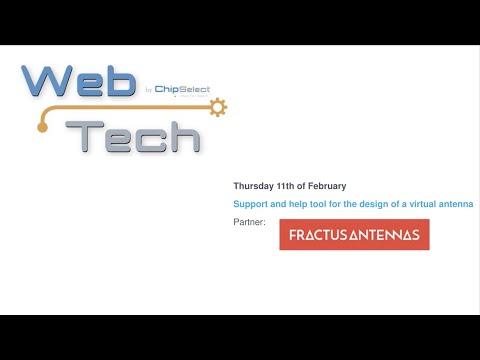 WebTech : Virtual Antennas - Support Tools for the design of a Virtual Antenna