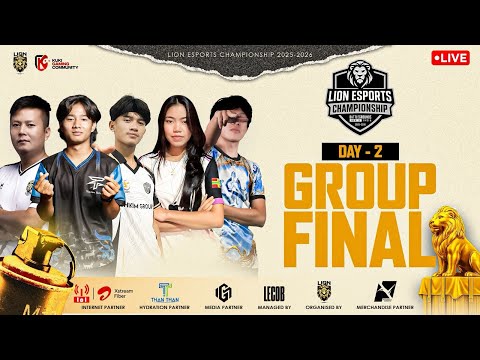 BGMI | LION ESPORTS CHAMPIONSHIP | GROUP FINAL |  DAY 2