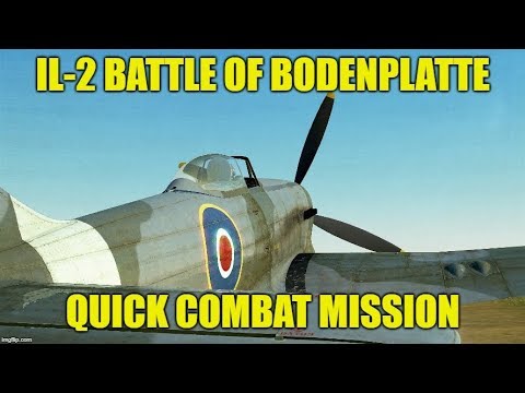 Il-2 Battle of Bodenplatte - Hawker Tempest Mk.V Quick Combat Mission
