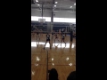 Molly Sullivan (#24) serving