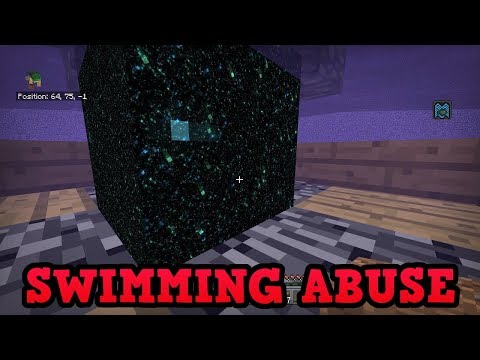 How To ABUSE Minecraft's Swimming In 5 Different Ways Video