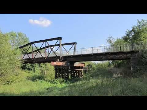 Szombathely-Pinkafő railway line bridge over the Perint stream