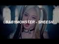 [with MV] BABYMONSTER (베이비몬스터) - 'SHEESH' Easy Lyrics