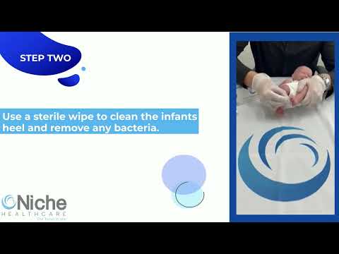 Niche Healthcare Heel Stick Safety Lancet Demonstration