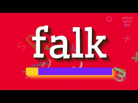 How to say "falk"! (High Quality Voices)