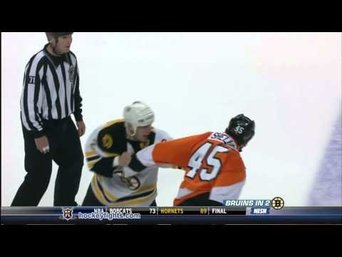 Shawn Thornton vs Jody Shelley Dec 1, 2010