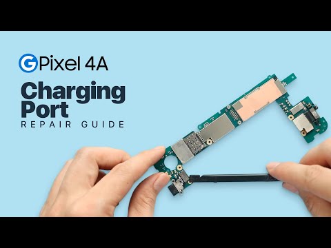 Google Pixel 4a Charging Port Flex & Logic Board Replacement