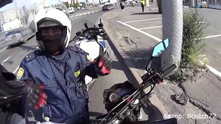 МОТОБАТ ДПС ловит мотоциклистов.