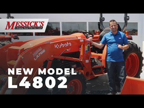 New Mid-Size Compact Tractor. Kubota L4802