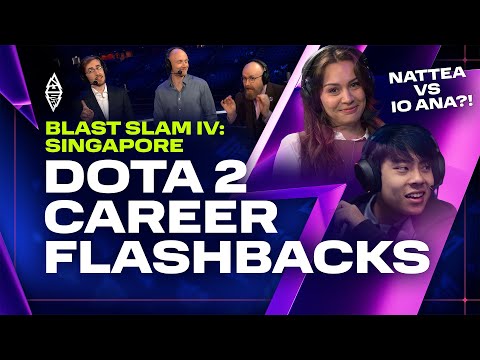 A trip down Dota 2 Memory Lane with Nat, Quinn, Misery and TeaGuvnor 💭 | BLAST Slam IV: Singapore