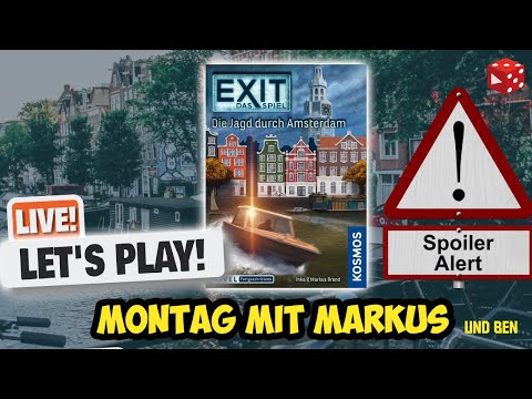 EXIT: Die Jagd durch Amsterdam - ACHTUNG SPOILER! - Live Let's Play