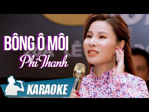 KARAOKE Bông Ô Môi - Phi Thanh | Karaoke Bông ô môi rơi đầy trước ngõ