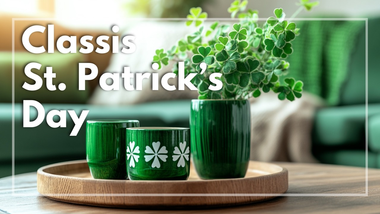 Classic St. Patrick’s Day Decorating Ideas: Traditional & Elegant Green Touches for Every Room!