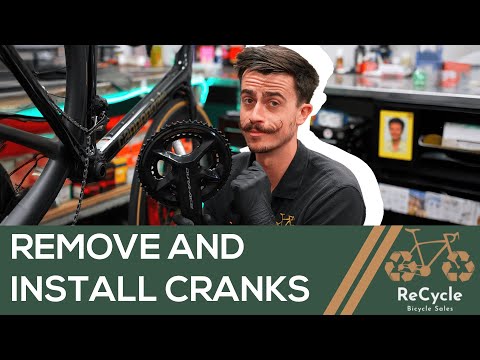 How to Easily Remove and Install Shimano Cranks!