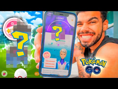 FUI ME VACINAR & PEGUEI 100% INÉDITO - POKEMON GO | Cris |