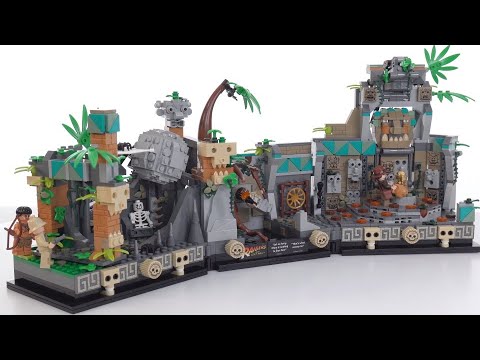 LEGO Indiana Jones / Raiders of the Lost Ark Temple of the Golden Idol independent fan review! 77015