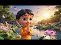 Asato Ma Sadgamaya Peace Prayer For Kids Morning Shloka 3D Animated Devotional Video