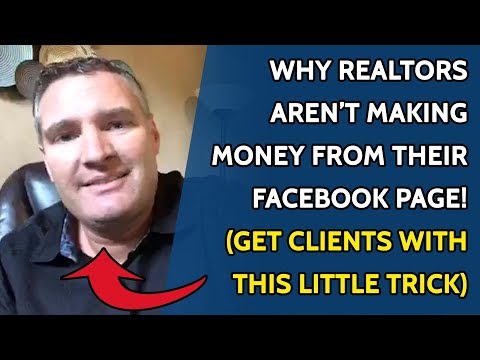 😱😢😭➡️Why Realtors aren’t making money from their Facebook page! Video