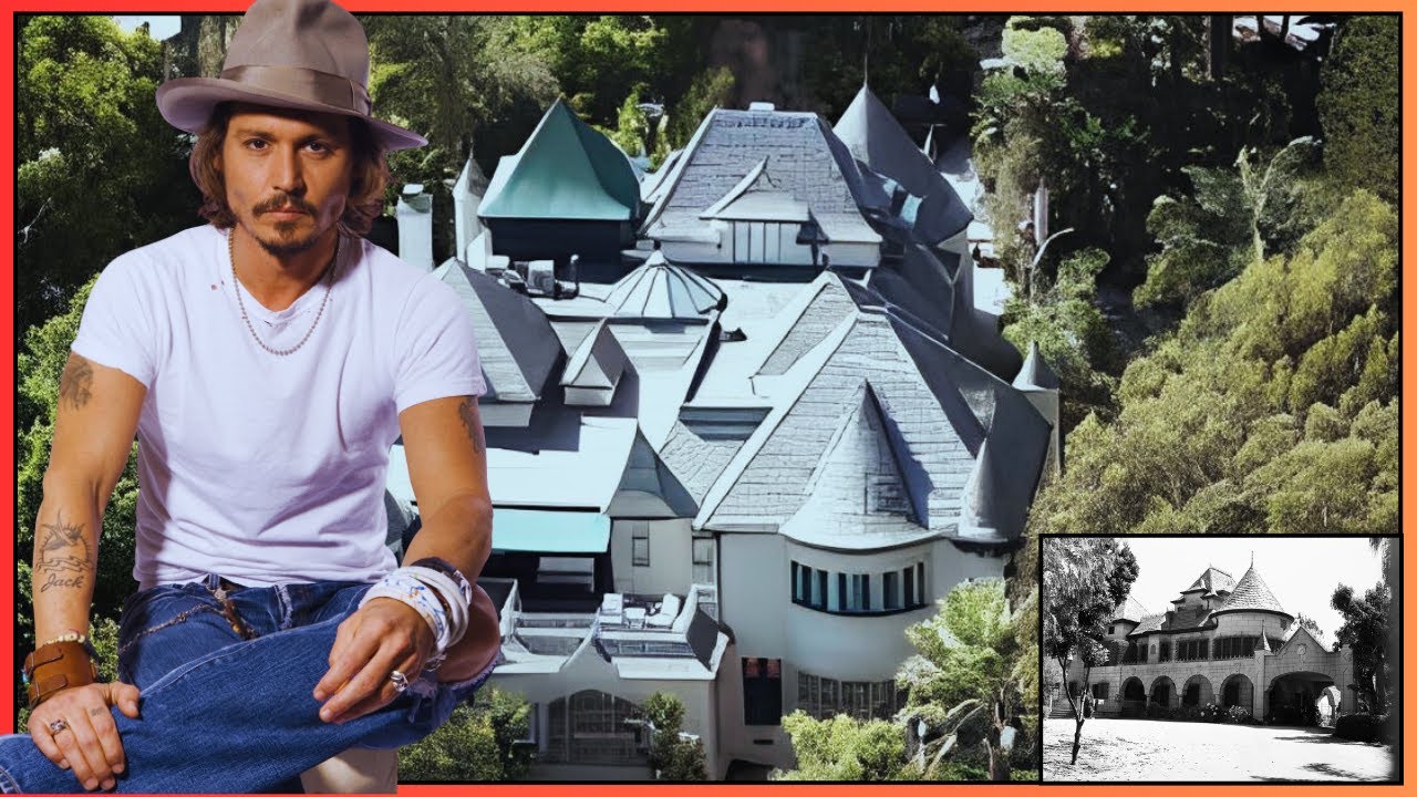 Inside Johnny Depp's North Sweetzer Neighborhood #johnnydepp